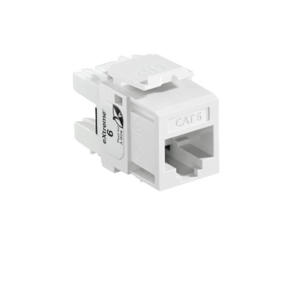 LEVITON PRESA EXTREME RJ45U CAT.6 BIANCO
