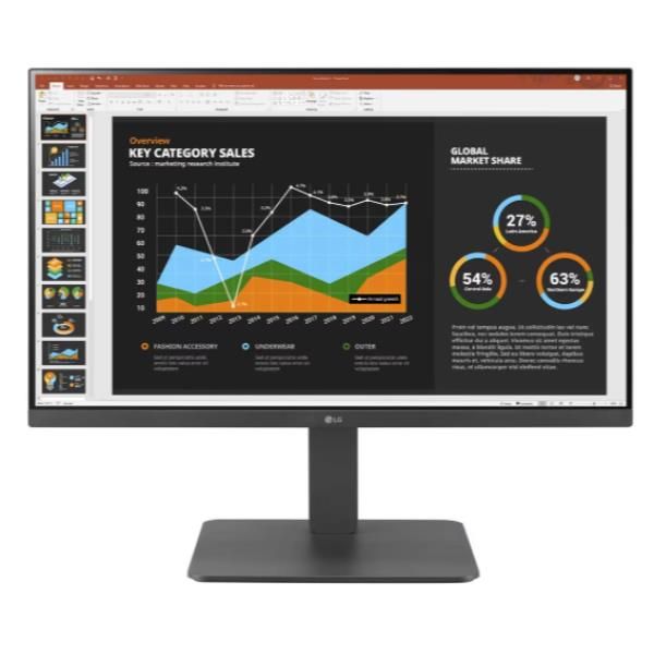 LG 24BR650B-C - Monitor a LED - 24" (23.8" visualizzabile) - 1920 x 1080 Full H…