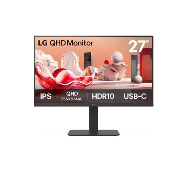 LG 27BA65QB-B.AEU, 68,6 cm (27?), 2560 x 1440 Pixel, Wide Quad HD, LED, 5 ms, N…