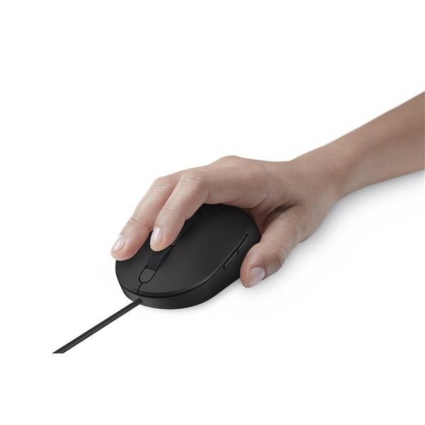 Dell MS3220 - Mouse - laser - 5 pulsanti - cablato - USB 2.0 - nero - con 3 ann…