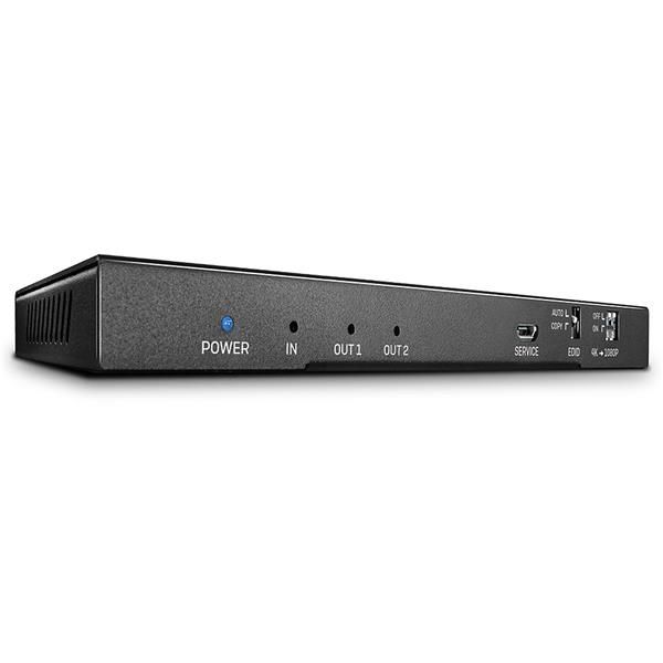 LINDY 2 PORT HDMI 18G SPLITTER WITH AUDIO