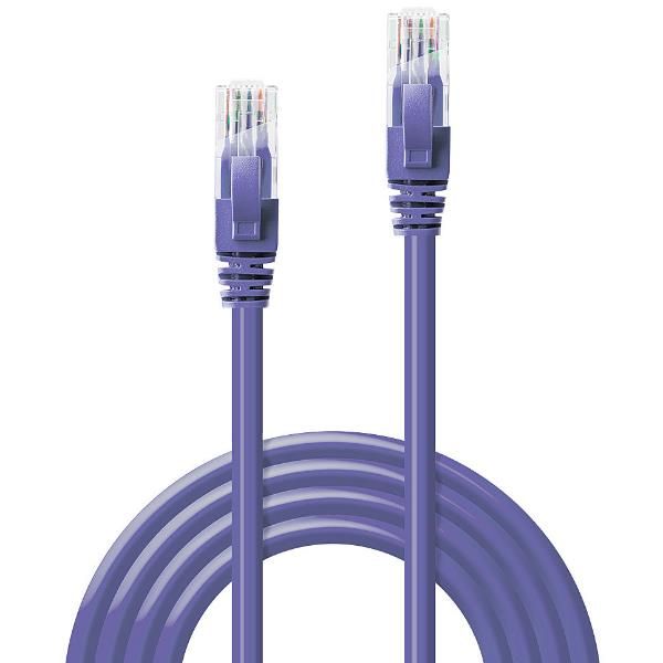 LINDY CAVO CAT. 6 UTP VIOLA 7 5M