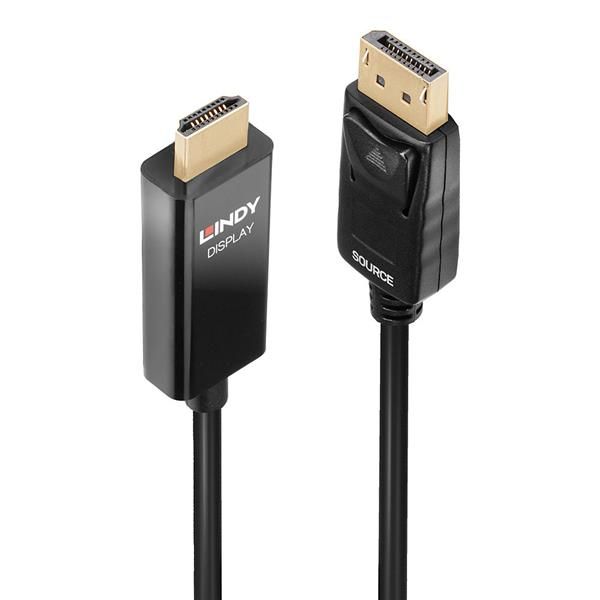LINDY CAVO DP A HDMI CON HDR 1M