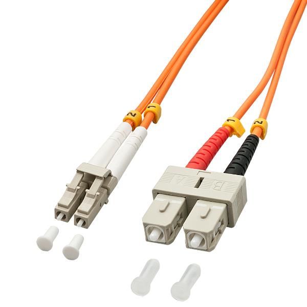 LINDY CAVO FIBRA OTTICA DUPLEX LC/SC 10M