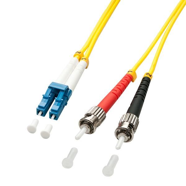 LINDY CAVO FIBRA OTTICA DUPLEX LC/ST 3M