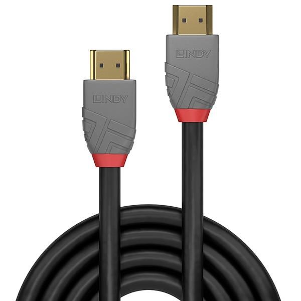 LINDY CAVO HDMI HIGH SPEED ANTHRA 0.3M