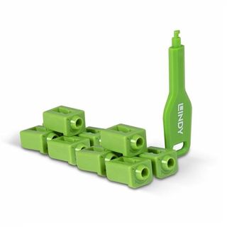 LINDY CHIAVE PER PORT BLOCKER SFP VERDE
