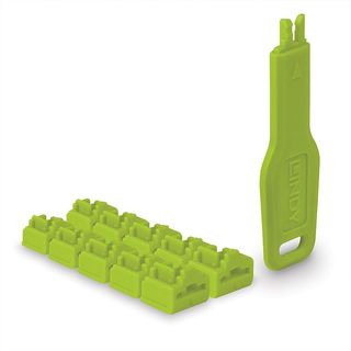 LINDY PORT BLOCKER RJ45 VERDE 10PZ