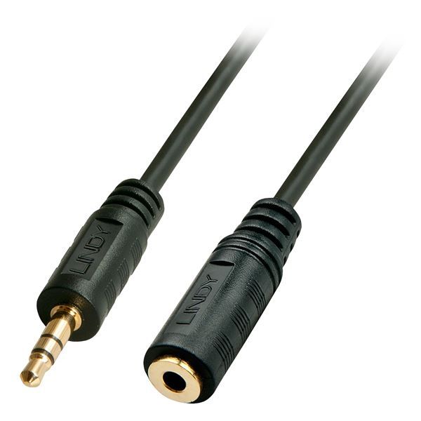 LINDY PROLUNGA AUDIO JACK 3.5MM M/F 2M