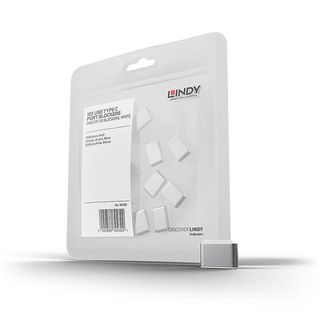 LINDY SERRATURE ADDIZIONALI USB C BIANCO