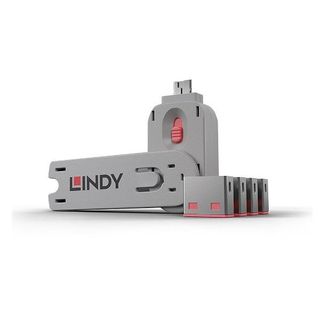 LINDY SERRATURE PER PORTE USB ROSA