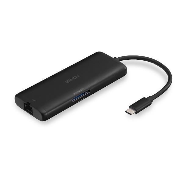 LINDY USB 3.2 TYPE C LAPTOP MINI DOCK