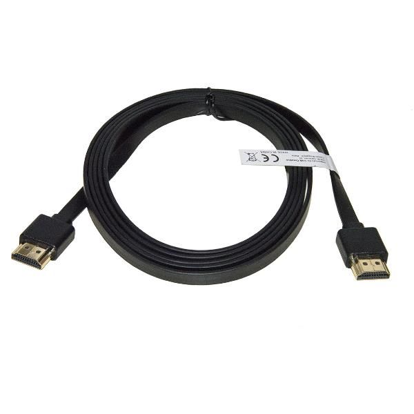 LINK LKCHDUS2 CAVO HDMI PIATTO ULTRA SLIM 4K MASCHIO/MASCHIO MINI CONNETTORI SA…