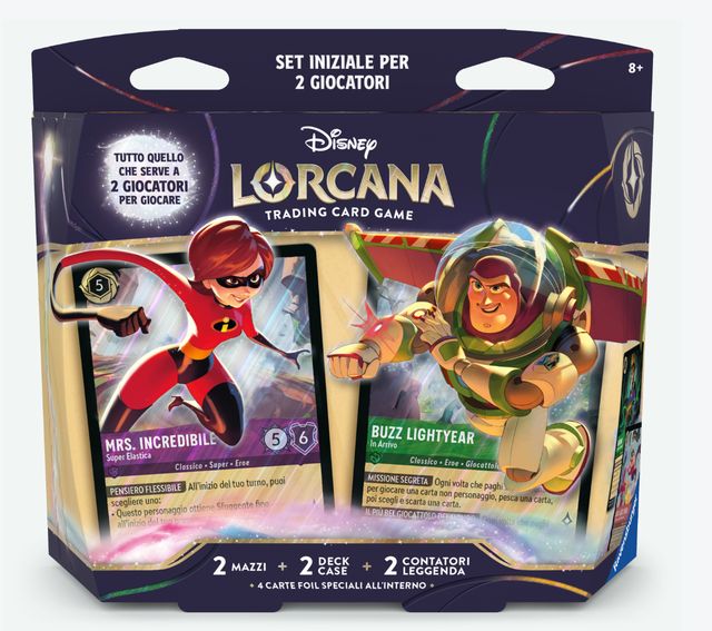 LORCANA - STARTER DECK S12 - Lande Sconosciute 2-player starter deck ITA 15/05/…