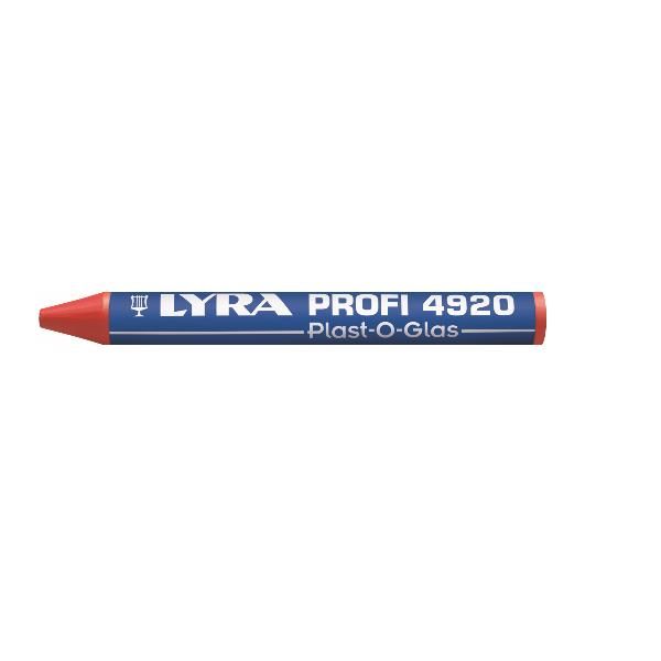 LYRA CF12 PASTEL. VETROGR. REMOV. ROSSO