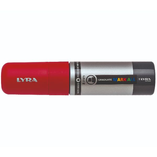 LYRA CF4 MARK ALL 8 MM ROSSO