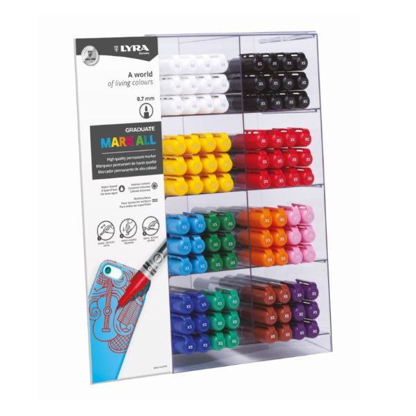 LYRA ESP192PZ MARK ALL 0 7 MM ASSORTITI