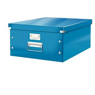 Leitz Click & Store - Scatola per archiviazione - per A3 - 29.6 litri - blu