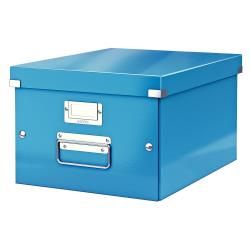 Leitz Click & Store - Scatola per archiviazione - per A4 - metallizzato blu