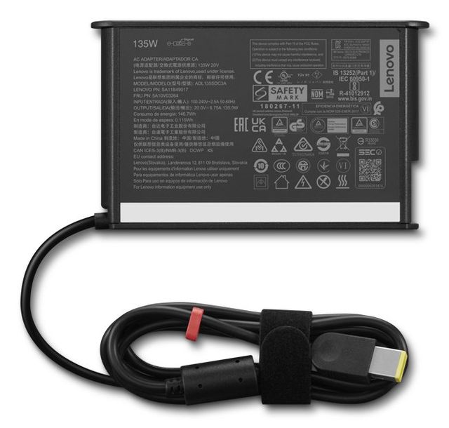 Lenovo 4X21L38724 adattatore e invertitore Interno Nero