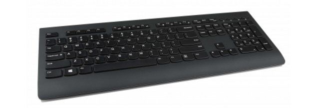 Lenovo 4X30H56849 tastiera Universale RF Wireless Danese Nero