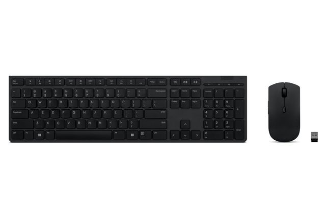 Lenovo 4X31K03931 tastiera Mouse incluso RF senza fili + Bluetooth Inglese US N…