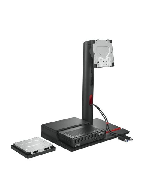 Lenovo 4XF1K03170 Supporti a parete per TV 68,6 cm (27") Scrivania Nero
