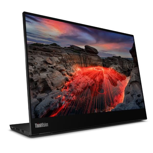 Lenovo ThinkVision M14t Gen 2 - Monitor a LED - 14" - portatile - touchscreen -…