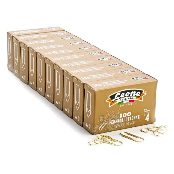 Leone Dell'Era FERMAGLI OTTONATI N4