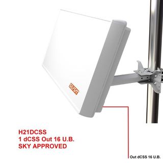 DiProgress Parabola SelfSat H21 DCSS SKY 16UB OUT