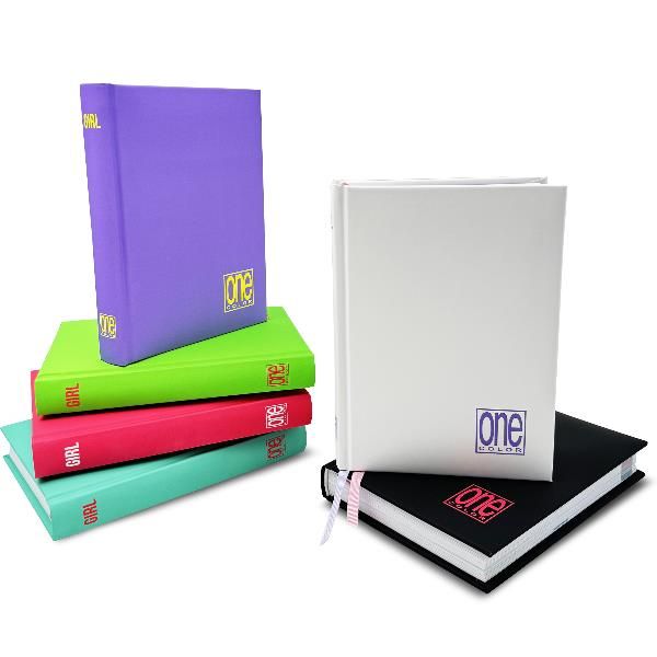 Diario femminile - 12 mesi - copertina soft touch - colori assortiti - Blasetti