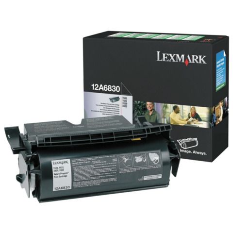 Lexmark/IBM - toner nero - 12A6830 - return program