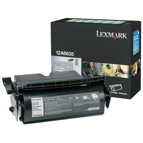 Lexmark/IBM - toner nero - 12A6835 - return program