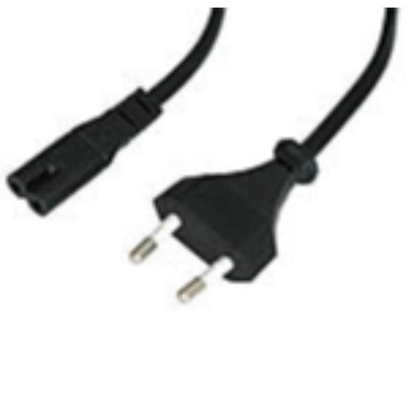 Lindy - Cavo di alimentazione - IEC 60320 C7 a Europlug (M) - 3 m - nero