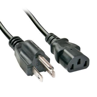 Lindy - Cavo di alimentazione - NEMA 5-15P (P) a IEC 60320 C13 - 110 V c.a. V -…