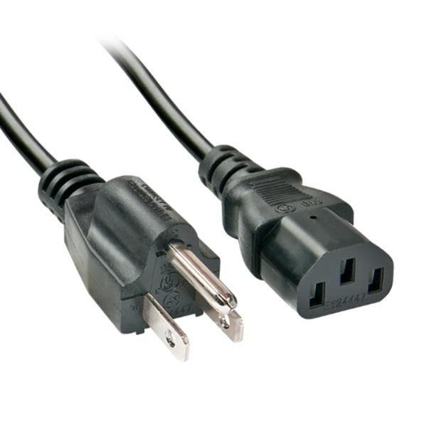 Lindy - Cavo di alimentazione - NEMA 5-15P (P) a IEC 60320 C13 - 110 V c.a. V -…