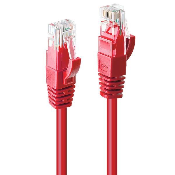 Lindy - Cavo patch - RJ-45 (M) a RJ-45 (M) - 30 cm - UTP - CAT 6 - stampato, an…
