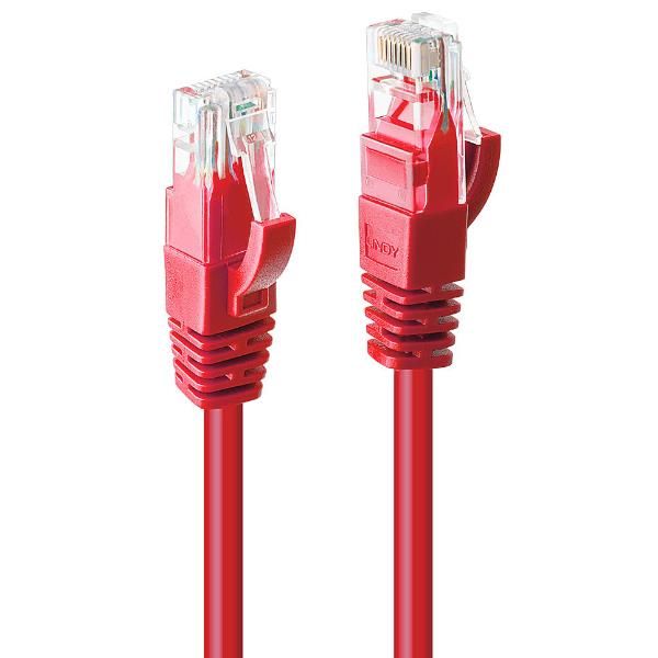Lindy - Cavo patch - RJ-45 (M) a RJ-45 (M) - 7.5 m - UTP - CAT 6 - antiaggrovig…