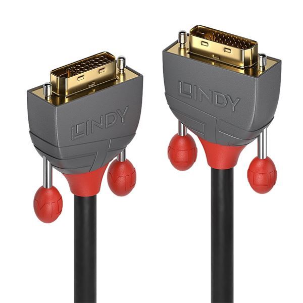 Lindy Anthra Line - Cavo DVI - legame doppio - DVI-D (M) a DVI-D (M) - 1 m - di…
