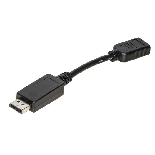 Link - Adattatore video - DisplayPort maschio a HDMI femmina - 15 cm - supporto…