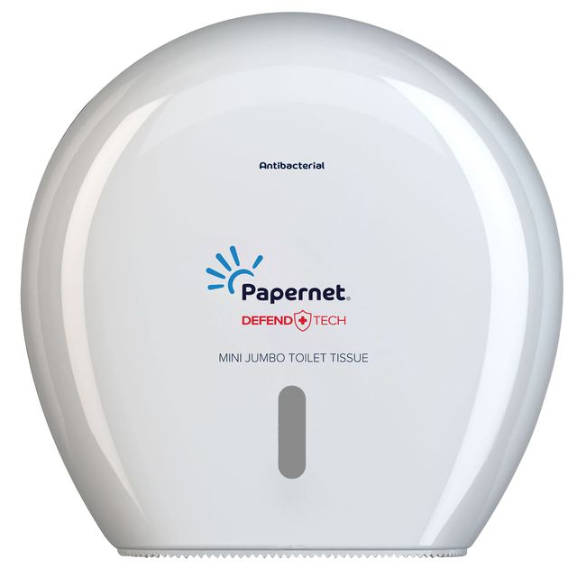 Dispenser carta igienica Defend Tech rotolo Mini Jumbo - 24,9 x 25,7 x 14,8 cm …