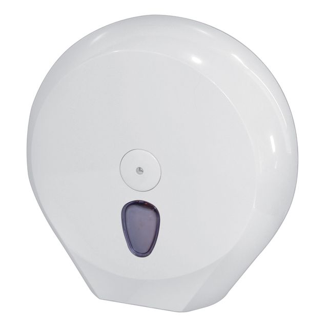 Dispenser carta igienica rotolo Maxi Jumbo - 33,5 x 12,8 x 33,5 cm - rotolo dia…