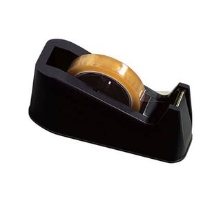 Dispenser da tavolo - per nastri adesivi 33 m - nero - Lebez