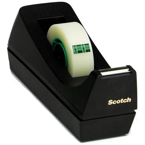 Dispenser da tavolo C38 - per nastri 33 m - nero - Scotch