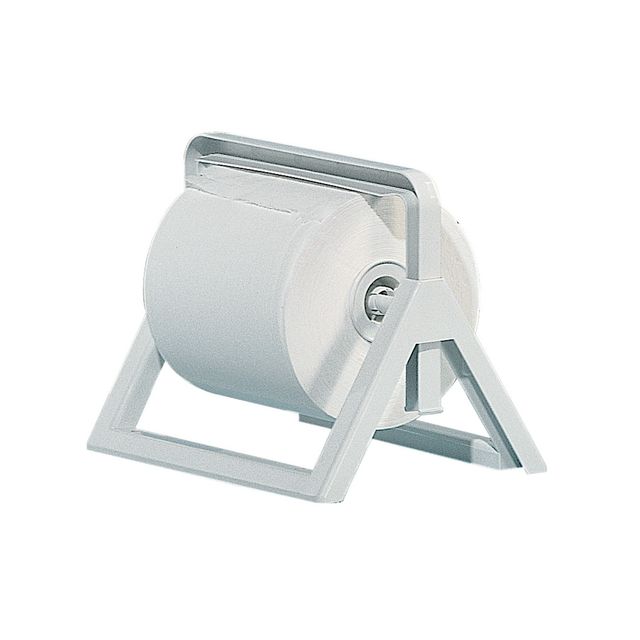 Dispenser murale/da banco per bobine di carta - ABS - 25x30,5x44 cm - bianco - …
