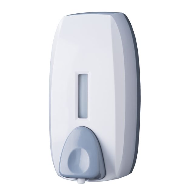 Dispenser sapone Basica - murale - capacità mousse 0,75 L - bianco/grigio - Med…