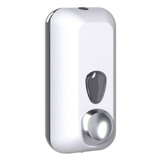 Dispenser sapone EColored - murale - capacità 0,55 L - adamello white - Mar Pla…