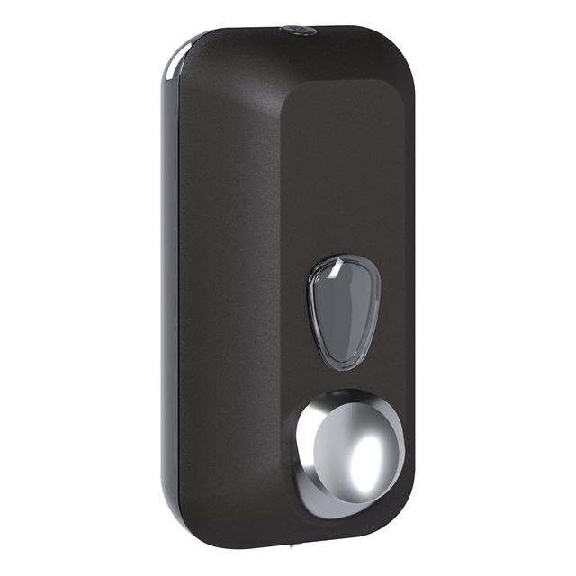 Dispenser sapone EColored - murale - capacità 0,55 L - vesuvian black - Mar Pla…