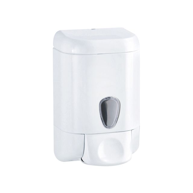 Dispenser sapone Prestige - murale - capacità 1 L - bianco/azzurro trasparente …