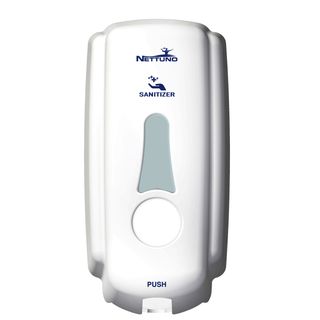 Dispenser sapone T-Small (x ricariche TS800) - capacità 1 L - bianco - Nettuno